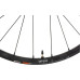 Комплект колес SHIMANO RS300, 28&quot;, переднее и заднее, для 10-11 скоростей, клинчерное, OLD 100/130мм, с обходной лентой, черный EWHRS300FRCB
