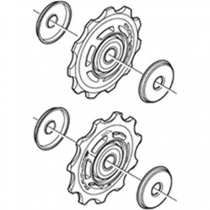 Ролики SHIMANO 11 скоростей, верхний+нижний, к RD-M5100 Y3HL98010