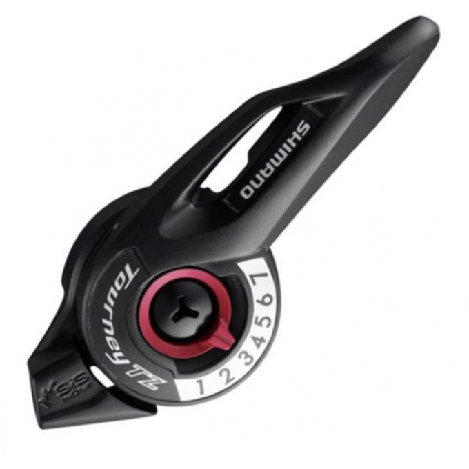 Шифтер SHIMANO TOURNEY, TZ500, правый, 6 скоростей, 2050мм ASLTZ5006RA Шифтер SHIMANO TOURNEY, TZ500, правый, 6 скоростей, 2050мм ASLTZ5006RA