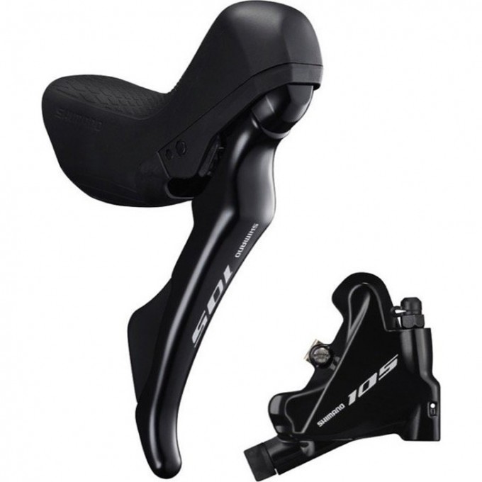 Шифтер/Тормозная ручка SHIMANO 105, ST-R7020 правый,BR-R7070, 11 скоростей, J-KIT, адаптер 25 мм, полимерный IR7020DRRDSC170A