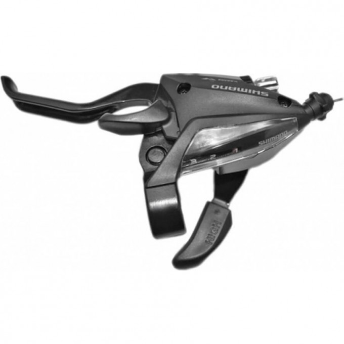 Шифтер тормозная ручка SHIMANO TOURNEY, EF500, левый, 3 скорости, трос, черный ESTEF5002LSBL Шифтер тормозная ручка SHIMANO TOURNEY, EF500, левый, 3 скорости, трос, черный ESTEF5002LSBL