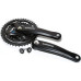 Система SHIMANO ALTUS M311, 170 мм, квадрат, 42/32/22T, черный EFCM311C222XL