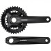 Система SHIMANO ACERA MT210-2B, 175 мм, 36/22T, интегрированный вал, черный, для 9 скоростей, CL:+3 мм, без упаковки AFCMT210EB62L