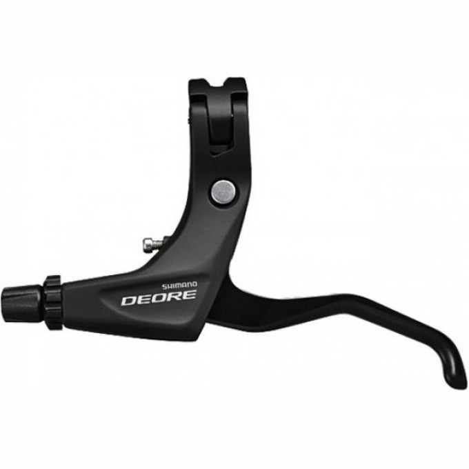Тормозная ручка SHIMANO DEORE T610, левая, V-Brake, цвет черный EBLT610LL