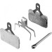 Тормозные колодки, для дисковых тормозов SHIMANO G03A, полимерные, пара, с пружин с шплинтом Y8LV98010
