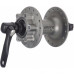 Втулка передняя SHIMANO DEORE M525A, 36 отверстий, QR, 6-болт, серебристый EHBM525AASS Втулка передняя SHIMANO DEORE M525A, 36 отверстий, QR, 6-болт, серебристый EHBM525AASS