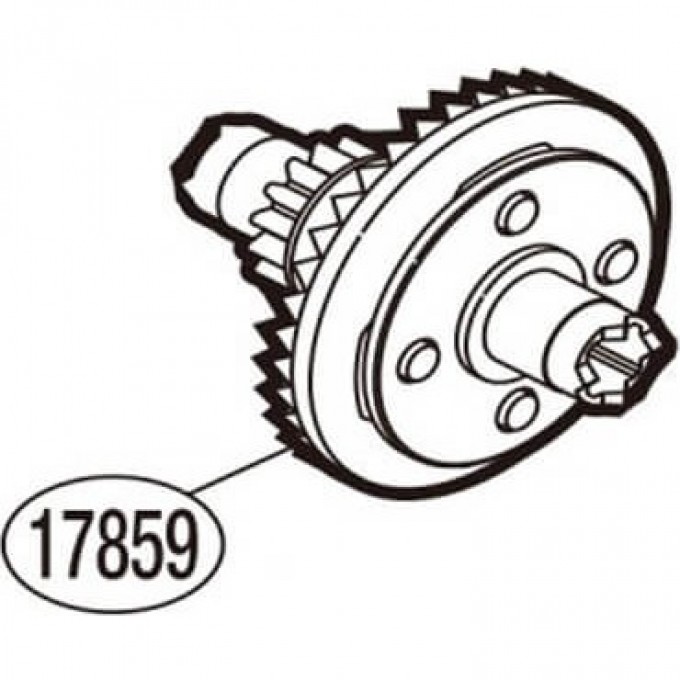 Запчасть для катушки SHIMANO DRIVE GEAR шестерня ведущая RD17859
