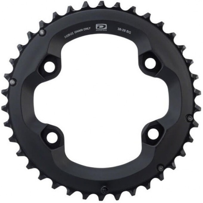 Звезда передняя Shimano DEORE, для M6000-2, 38T-BG Y1WD98030 Звезда передняя Shimano DEORE, для M6000-2, 38T-BG Y1WD98030