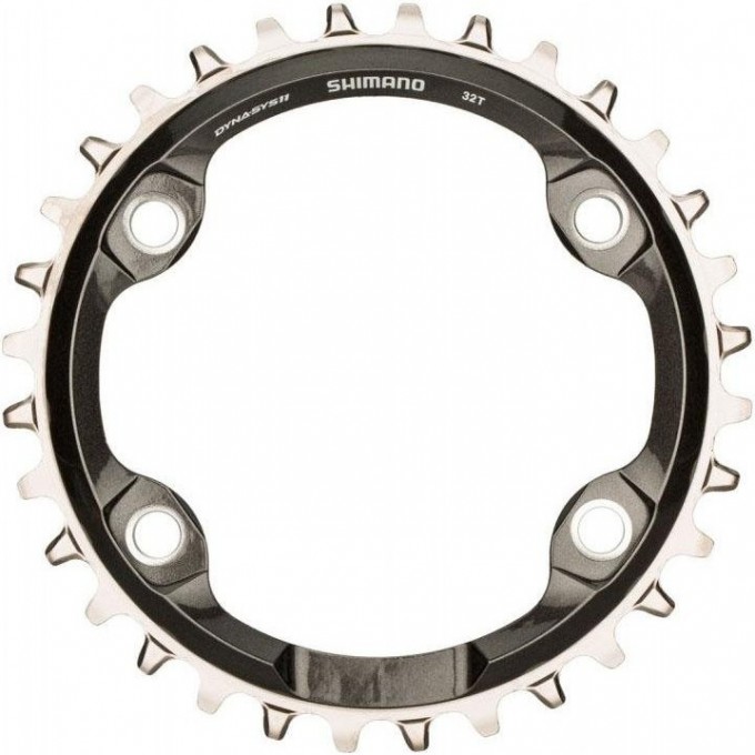 Звезда передняя Shimano Deore XT SM-CRM81, 32T, для FC-M8000-1, для 1x11 скоростей, ISMCRM81A2 Звезда передняя Shimano Deore XT SM-CRM81, 32T, для FC-M8000-1, для 1x11 скоростей, ISMCRM81A2