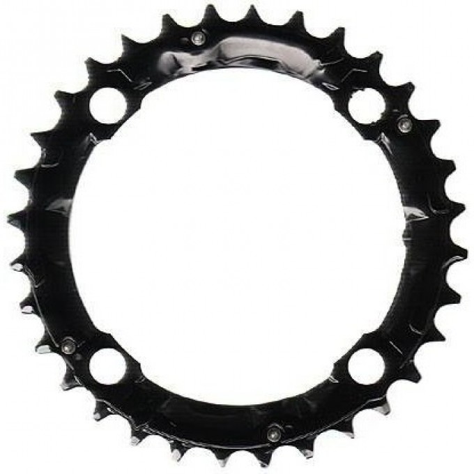 Звезда передняя SHIMANO DEORE для FC-M480-L 32T черного цвета Y1EA98100 Звезда передняя SHIMANO DEORE для FC-M480-L 32T черного цвета Y1EA98100
