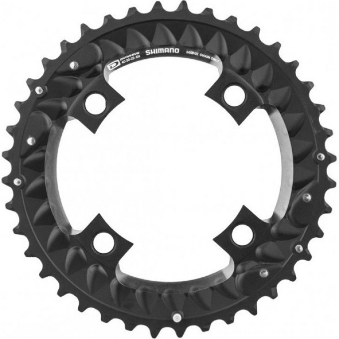 Звезда передняя SHIMANO Y-PART для FC-M7000-3, 40T-AN, для 40-30-22T Y1VE98010