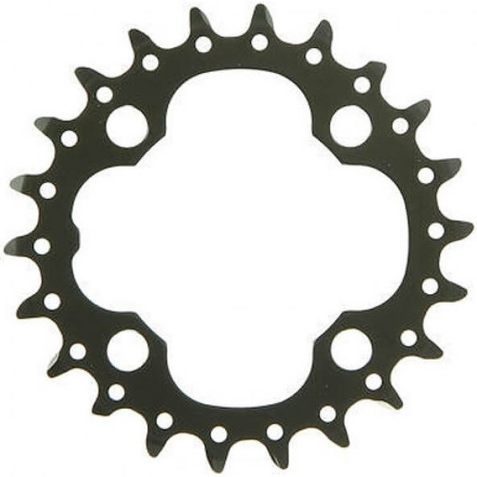Звезда передняя Shimano SLX, для FC-M660, 26T, цвет черный Y1KS26000
