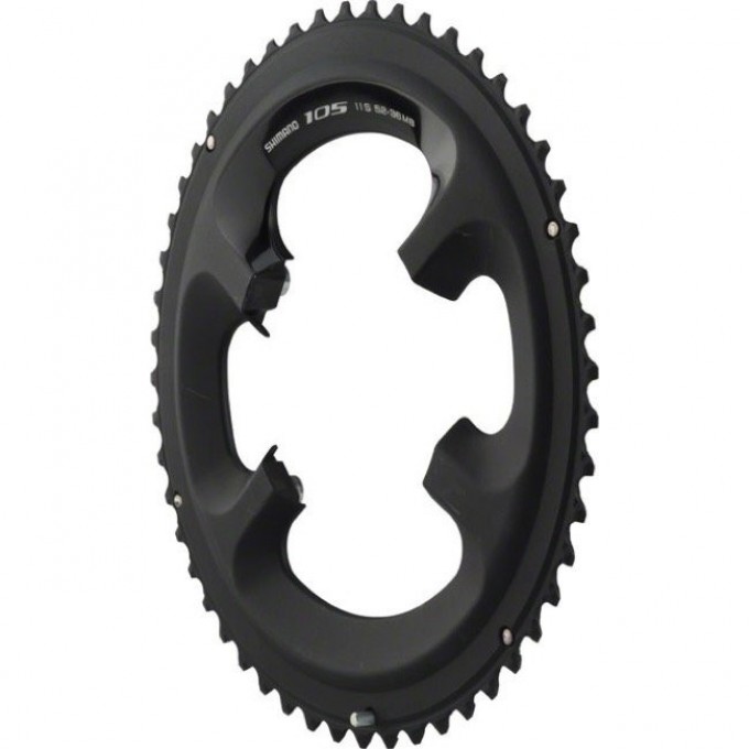 Звезда Shimano 105 52T-MB, передняя, для FC-5800, для 52-36T, черный, Y1PH98110